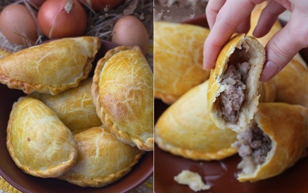 Караимские пирожки с мясом. Объедение!