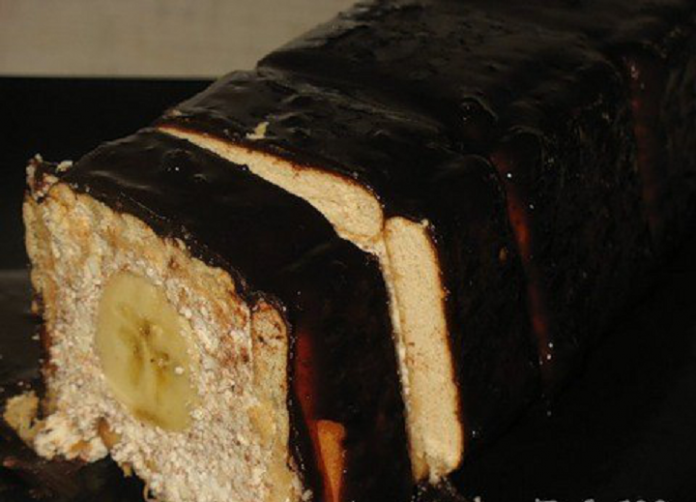 Творожный домик из печенья. Вкусный, быстрый и нежный десерт без выпечки!