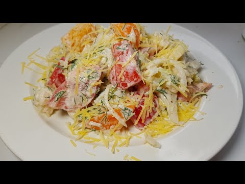 ПРОСТОЙ, ВКУСНЫЙ И ОЧЕНЬ ПОЛЕЗНЫЙ САЛАТ НА КАЖДЫЙ ДЕНЬ! ПРОСТОЙ, ВКУСНЫЙ И ОЧЕНЬ ПОЛЕЗНЫЙ САЛАТ НА КАЖДЫЙ ДЕНЬ!