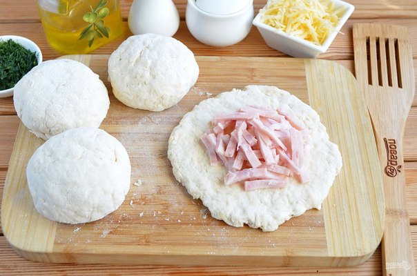 Сырные лепешки с разными начинками Сырные лепешки с разными начинками