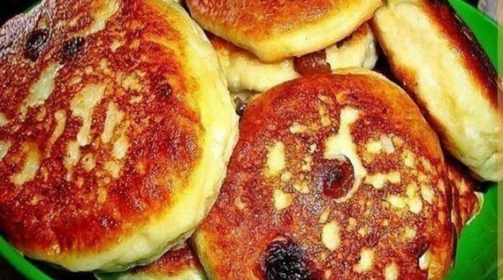 Пышные и вкусные оладушки к завтраку