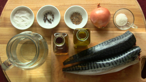 Скумбрия маринованная по домашнему Скумбрия маринованная по домашнему