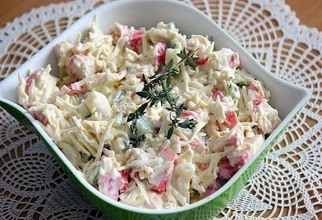 БЕЗУМНО ЛЕГКИЙ И ВКУСНЫЙ САЛАТИК «Русалочка»
