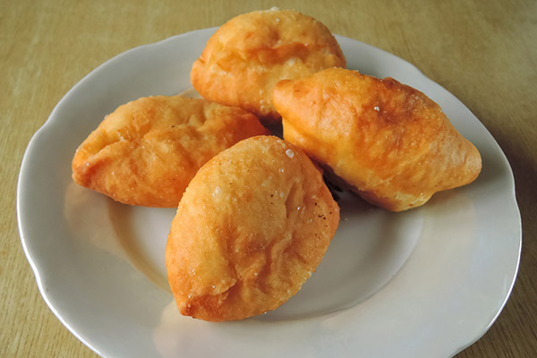Жаренные пирожки как в школе