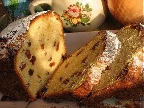 Изумительный творожный кекс с изюмом