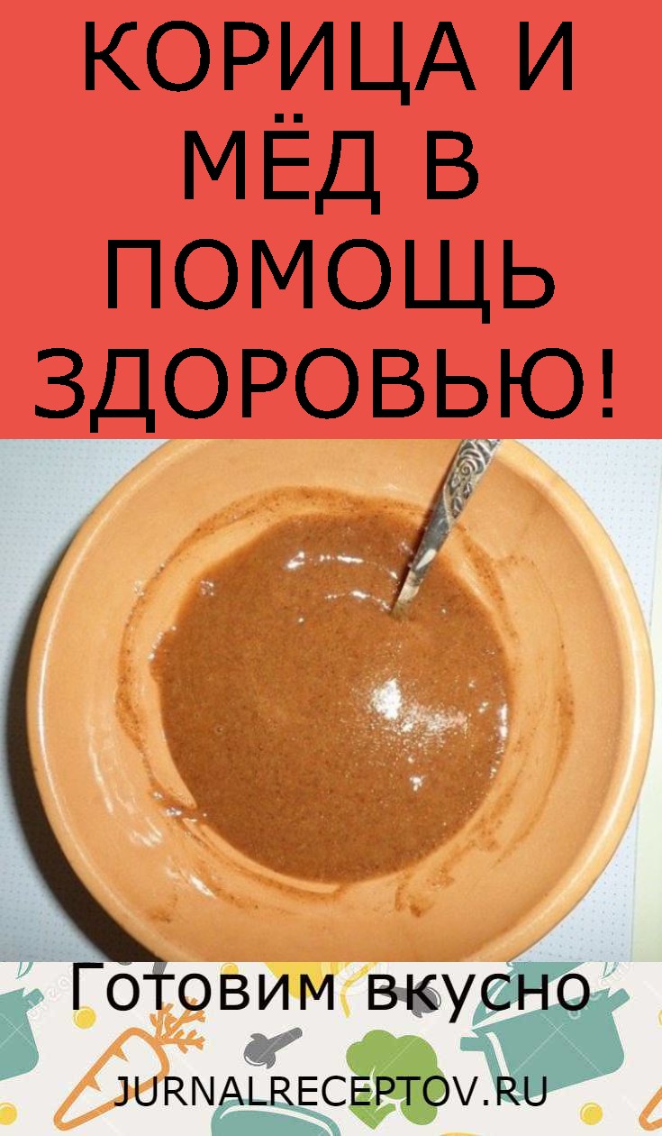 КОРИЦА И МЁД В ПОМОЩЬ ЗДОРОВЬЮ! КОРИЦА И МЁД В ПОМОЩЬ ЗДОРОВЬЮ!