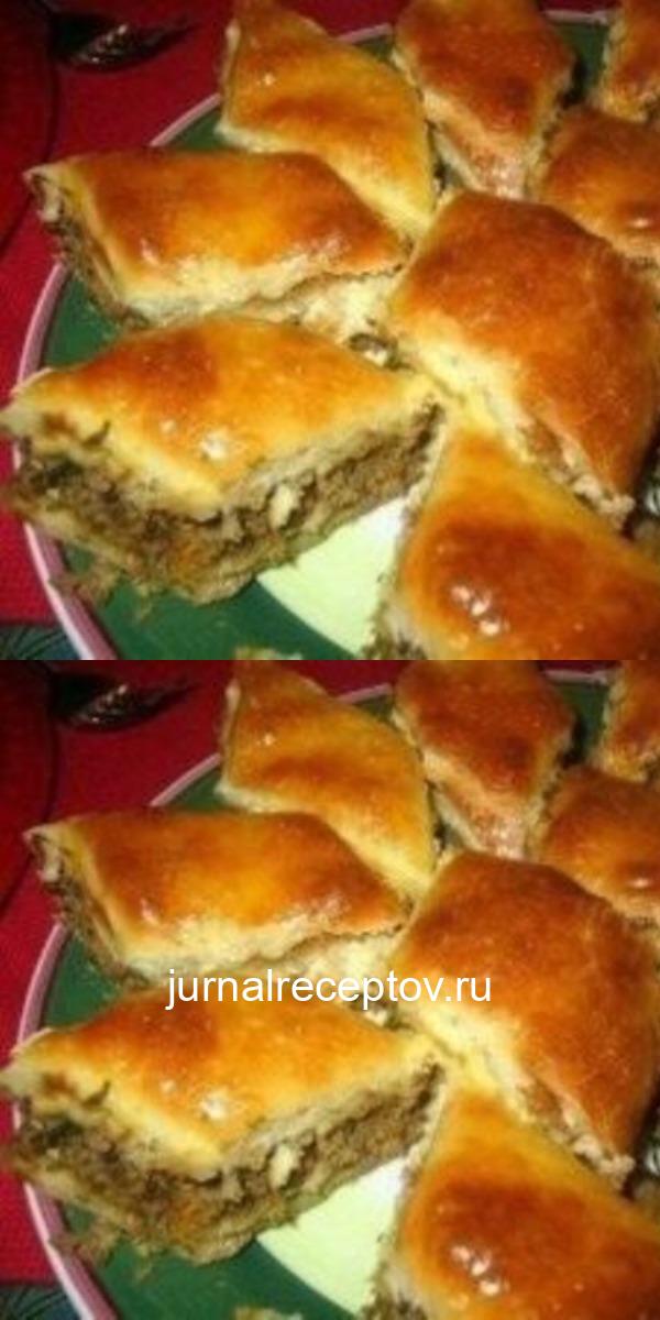Невероятно вкусный МЯСНОЙ ПИРОГ ИЗ НЕОБЫЧНОГО ТЕСТА.