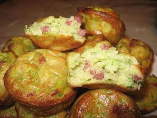 Кабачковые кексы- вкуснее вы не пробовали!