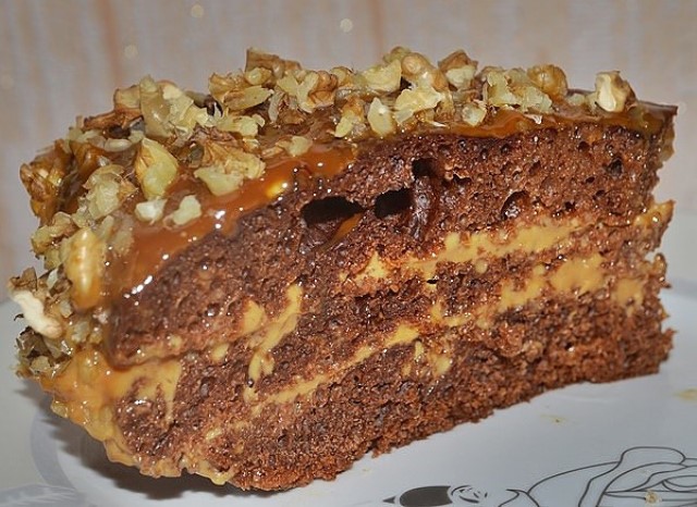 Очень легкий и вкусный торт, который просто "взорвет ваш мозг....!" 