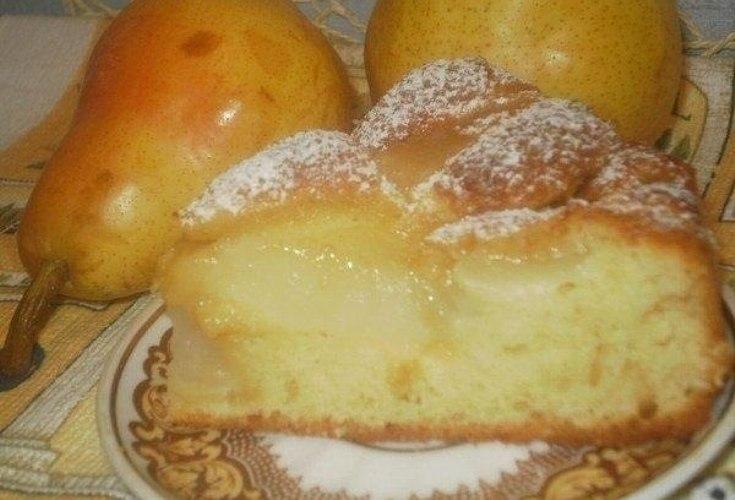 Пирог с грушами на дрожжевом «пушистом» тесте Пирог с грушами на дрожжевом «пушистом» тесте