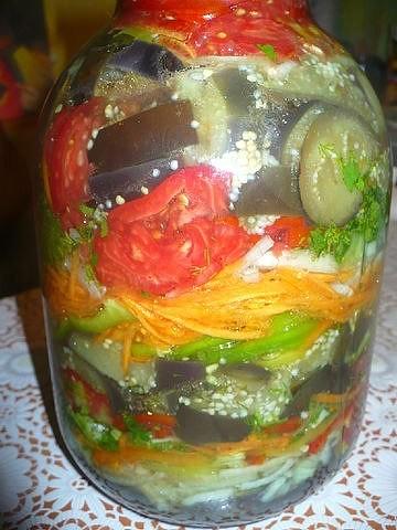 Самый вкусный рецепт баклажан по-корейски
