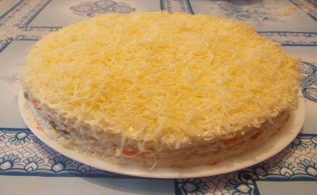 Селедочный торт. Абсолютный хит и новинка