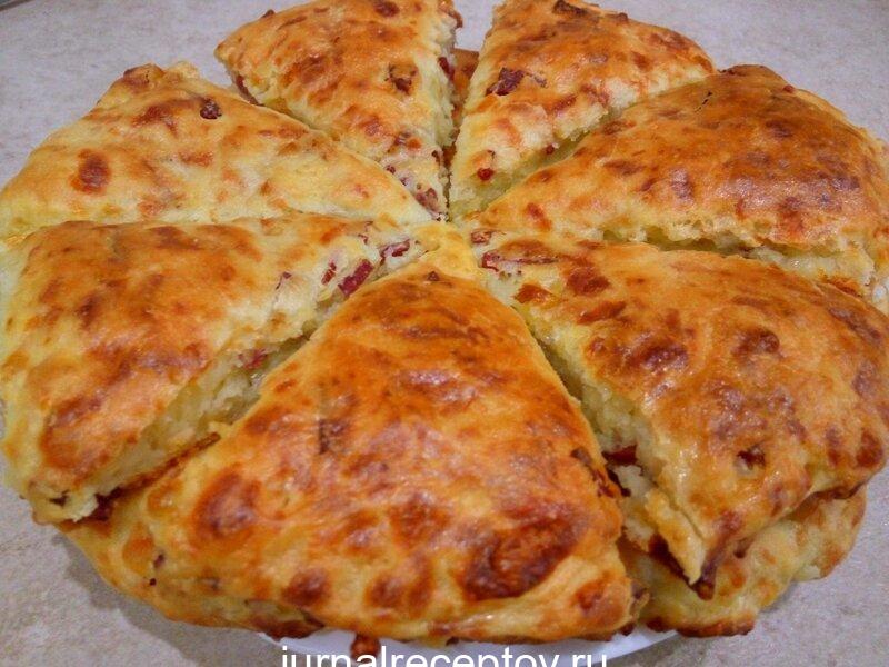 Сконы с сыром и колбасой: от такого перекуса еще никто не отказывался! Сконы с сыром и колбасой: от такого перекуса еще никто не отказывался!
