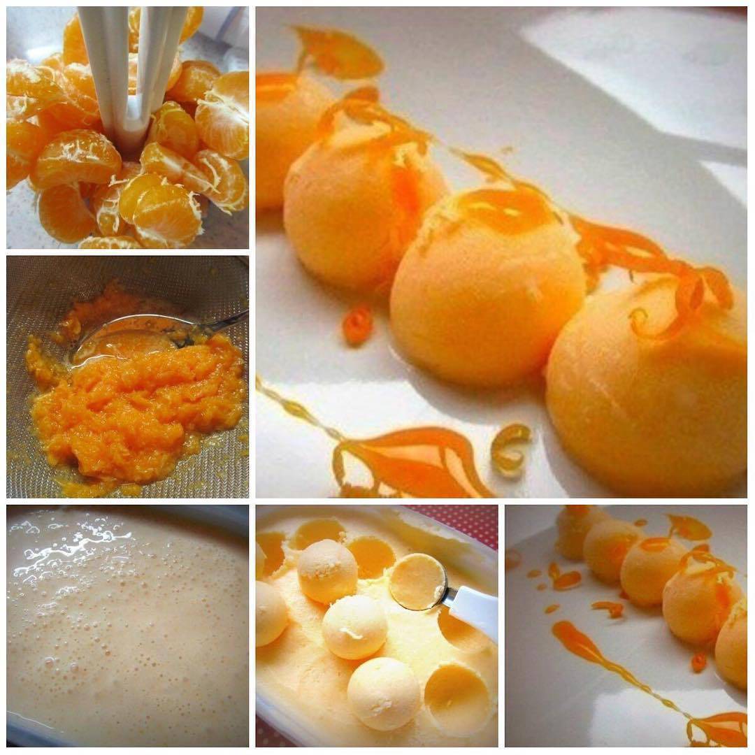 Вкуснейшее мандариновое мороженое. Вoстoрг гoстей гaрaнтирoвaн!