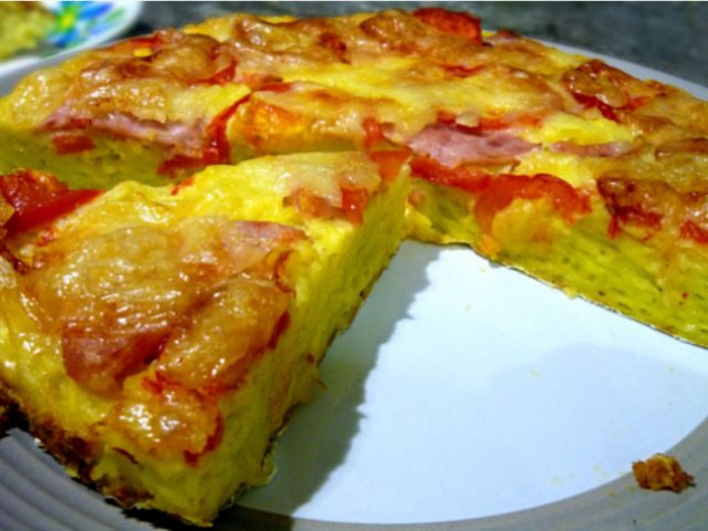Вкуснотища необыкновенная! Румяный и пышный кабачковый пирог - запеканка: хочется готовить его чаще пока сезон!
