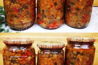 Салат из баклажан» — любимый рецепт моей свекрови