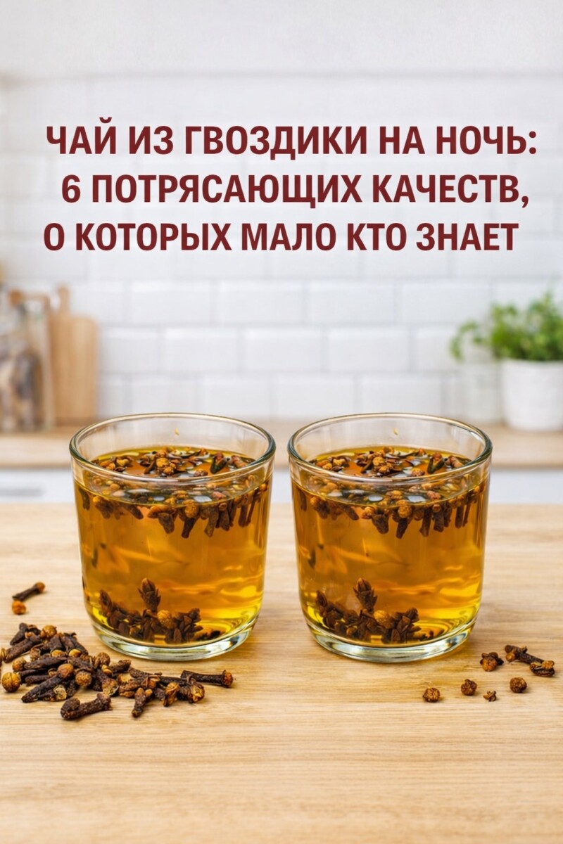 Чай из гвоздики на ночь: 6 потрясающих качеств, о которых мало кто знает. Чай из гвоздики на ночь: 6 потрясающих качеств, о которых мало кто знает.