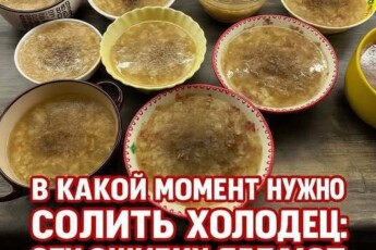 В какой момент нужно солить холодец: эту ошибку делают 80% хозяек
