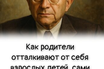 Как родители отталкивают от себя взрослых детей, сами того не ведая