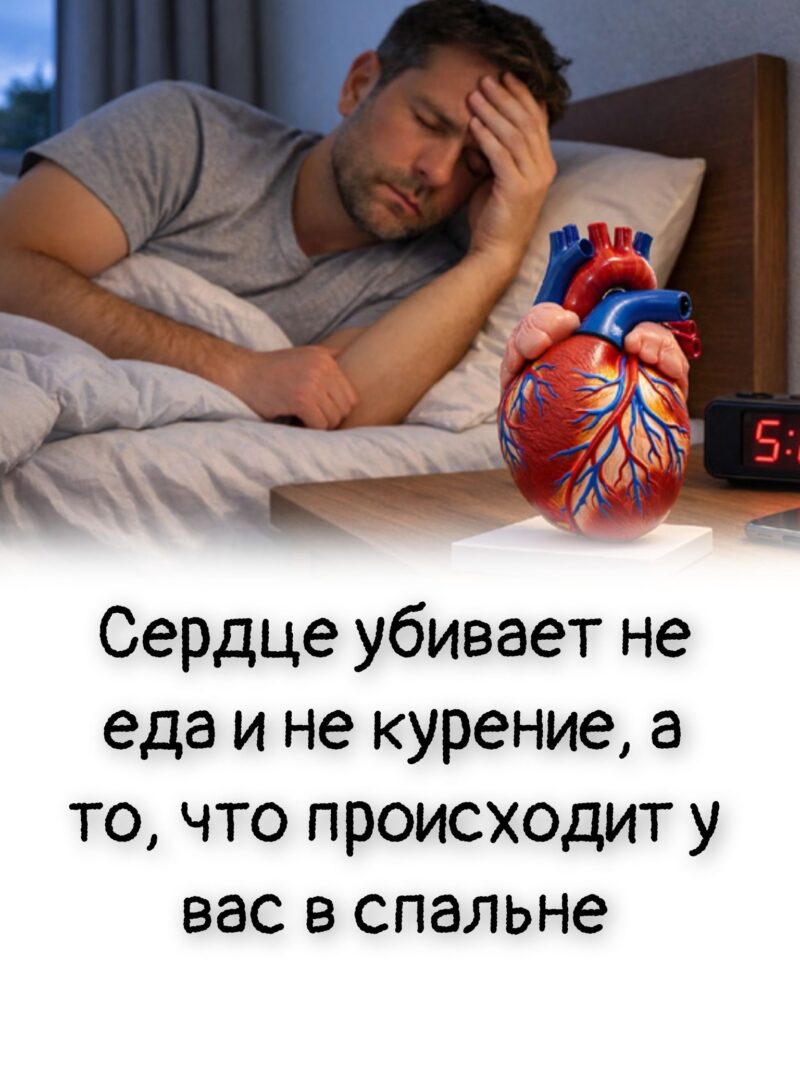 Сердце убивает не еда и не курение, а то, что происходит у вас в спальне