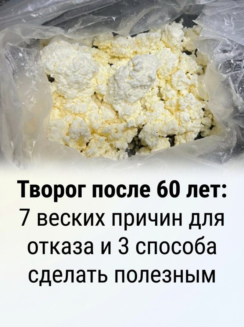 Творог для тех, кому за 60: 7 аргументов против и 3 способа извлечь пользу