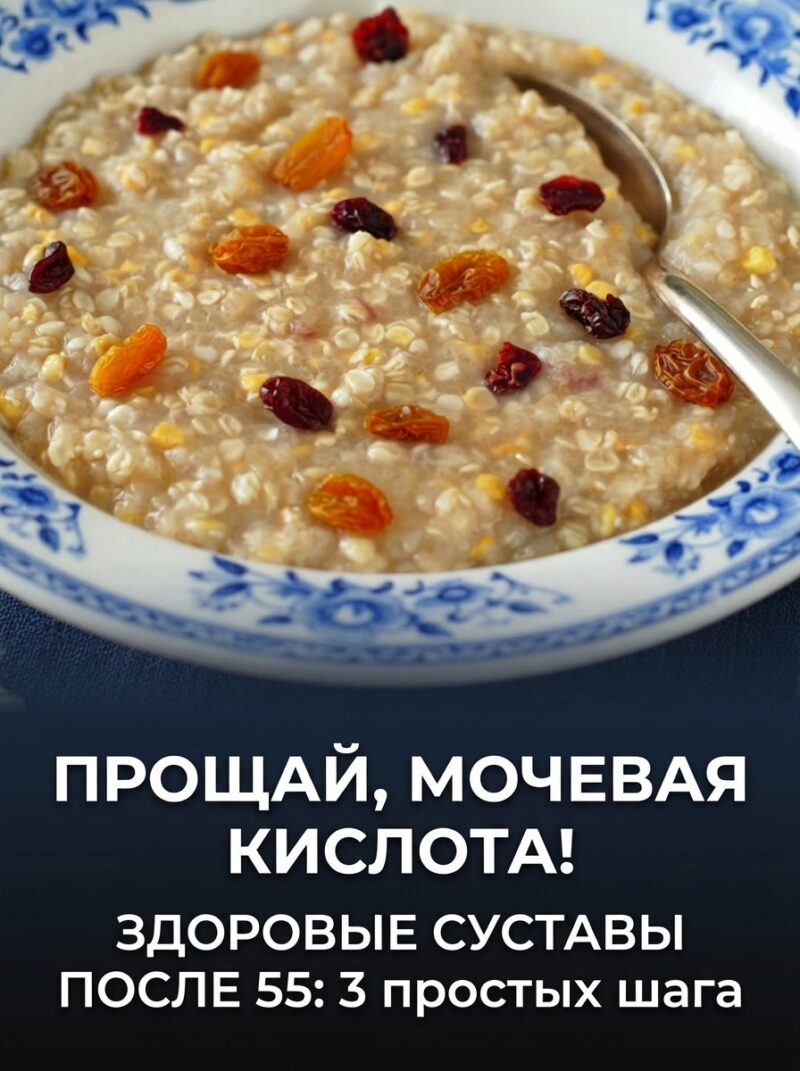Забудьте о проблемах с мочевой кислотой: 3 простых шага к здоровью суставов для тех, кому за 55 Забудьте о проблемах с мочевой кислотой: 3 простых шага к здоровью суставов для тех, кому за 55