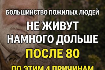 Большинство людей пожилого возраста редко живут дольше 80 лет: вот 4 причины.