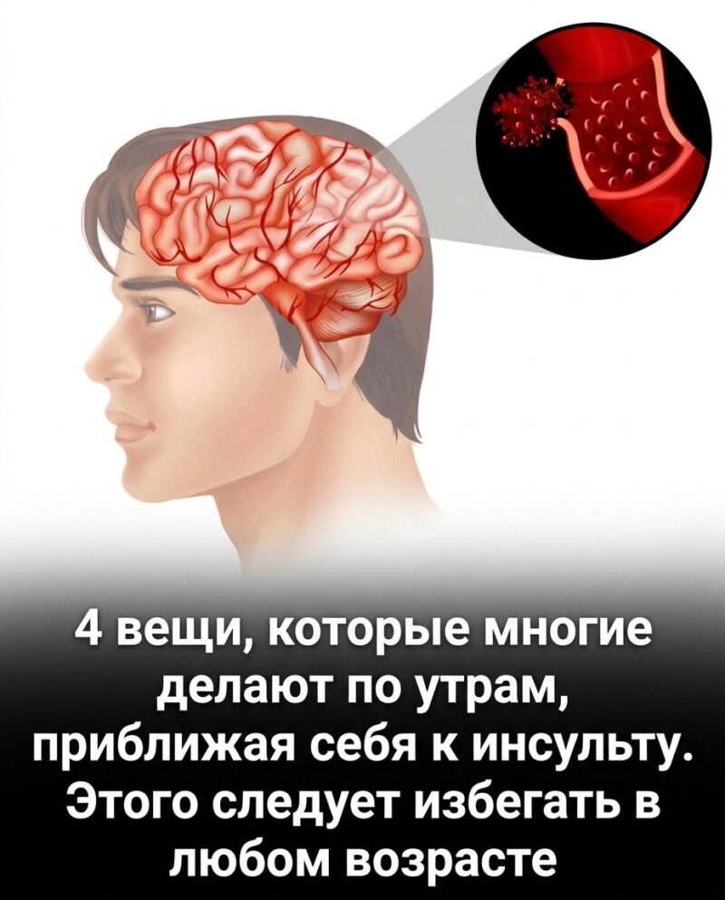 Четыре утренних просчета, способных увеличить опасность инсульта — вне зависимости от вашего возраста. Четыре утренних просчета, способных увеличить опасность инсульта — вне зависимости от вашего возраста.