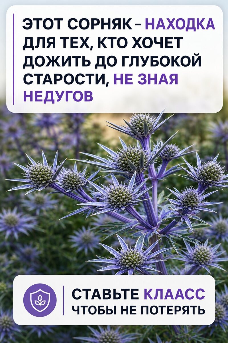 Этот сорняк — находка для тех, кто хочет дожить до глубокой старости Этот сорняк — находка для тех, кто хочет дожить до глубокой старости
