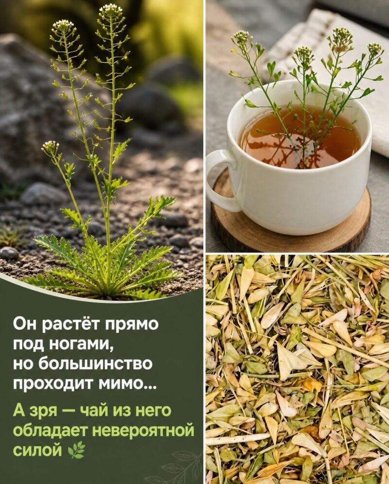 Он растёт прямо под ногами, но большинство проходит мимо… А зря — чай из него обладает невероятной силой