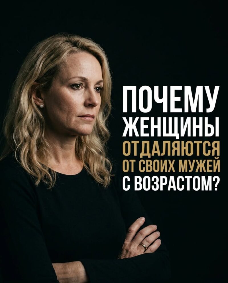 Почему с возрастом женщины всё чаще отдаляются от своих мужей?