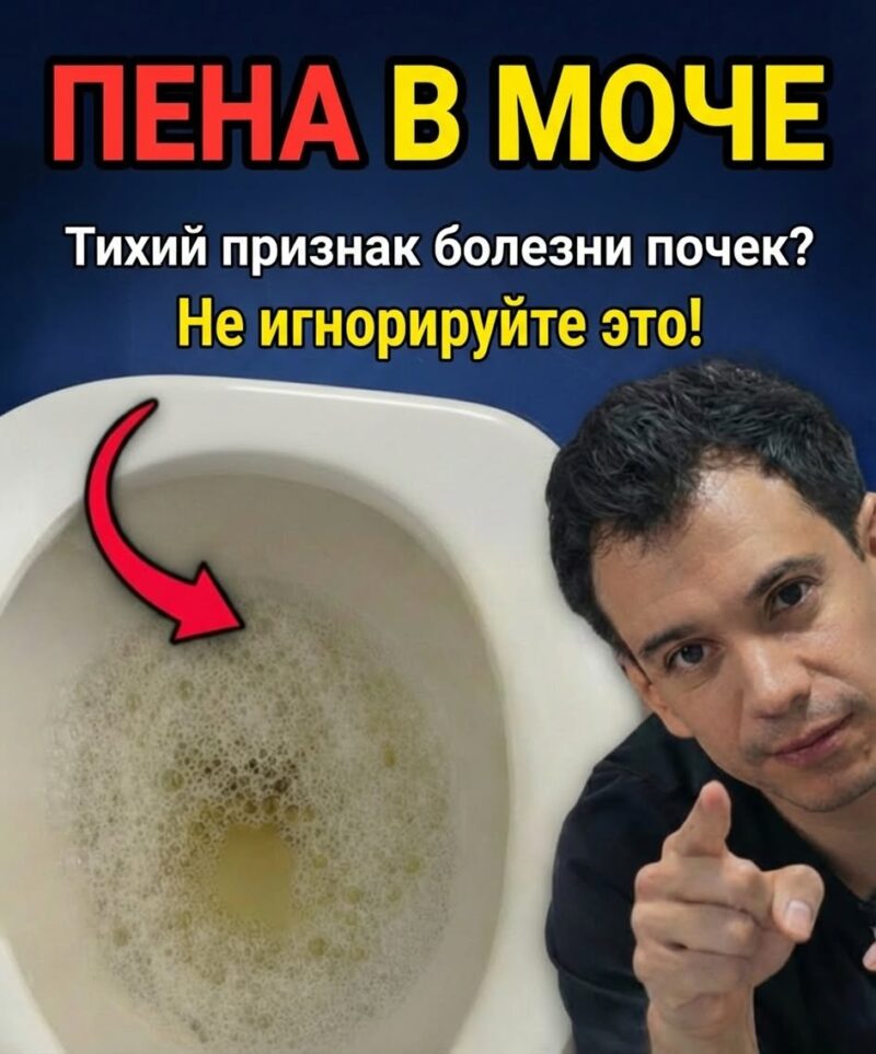 Риск образования пены в вашей моче. Риск образования пены в вашей моче.