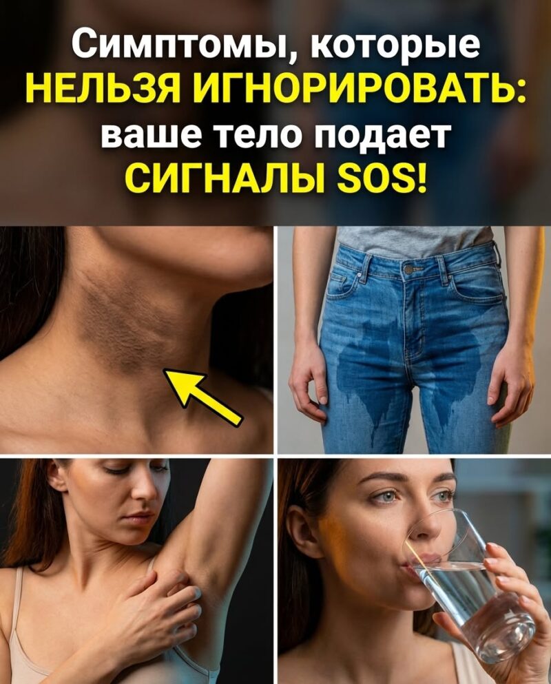 ВНИМАНИЕ: Это 8 признаков, указывающих на избыток сахара в вашем организме...