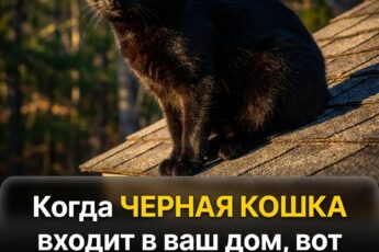 Все говорят, что чёрный кот приносит несчастье — а вот правда