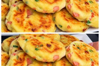 Быстрые лепешки с начинкой прямо в тесте: кефир, мука, кусочек сыра и колбасы — и полноценный ужин готов